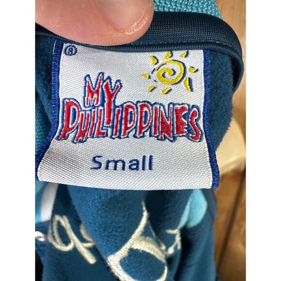 Women’s My Philippines Varsity Jacket – Blue Colorblock – Size Small - Picture 5 of 7